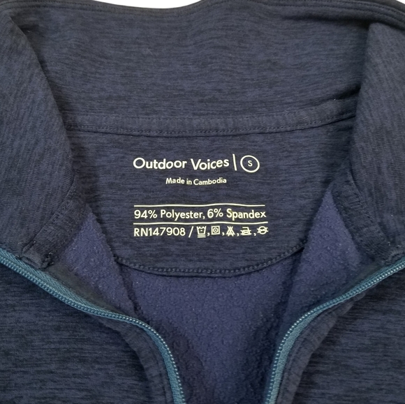 Outdoor Voices Zip-Up Pullover - Picture 7 of 9